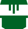 Green steel supply icon