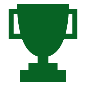 green trophy icon