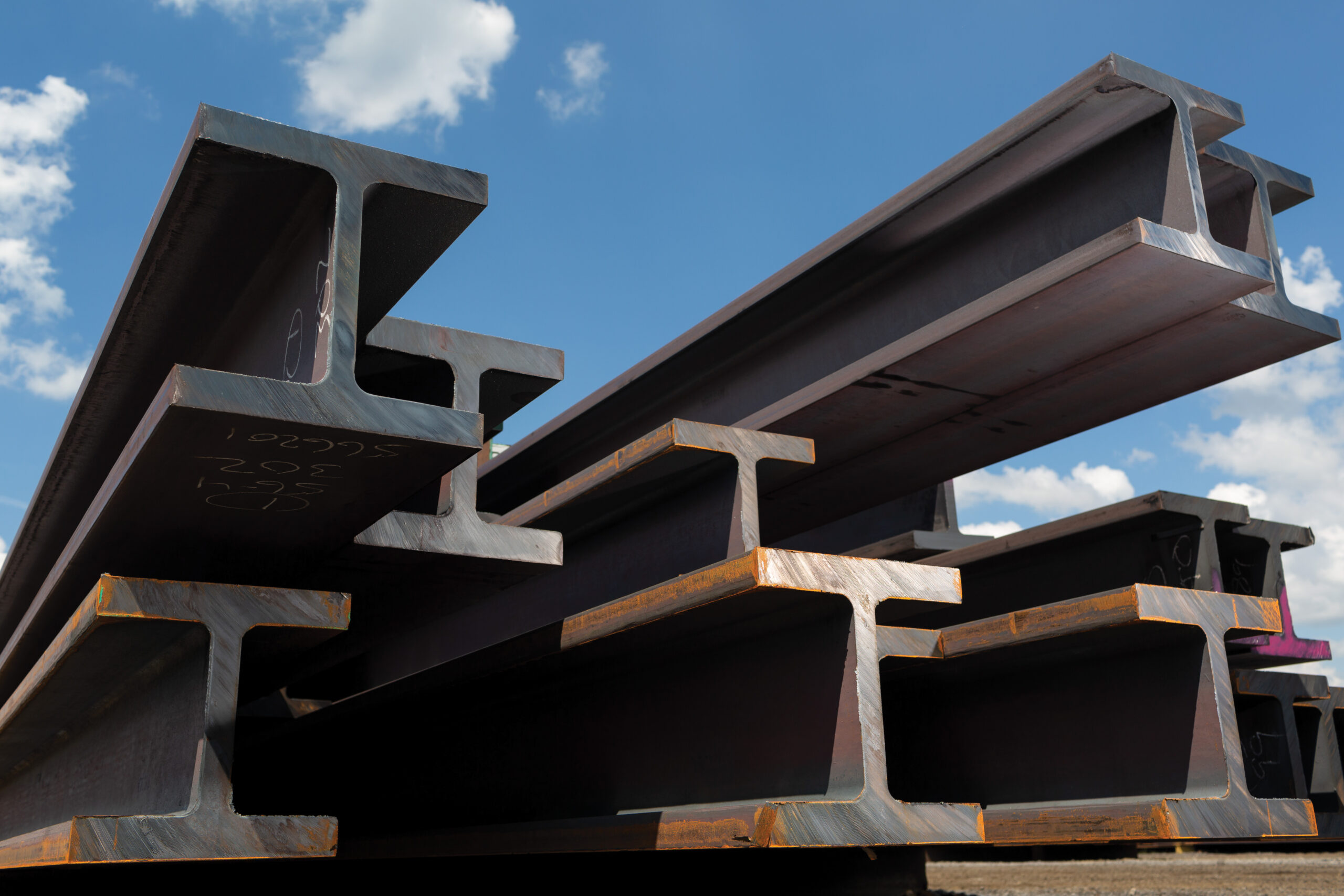 Photo of Nucor beams