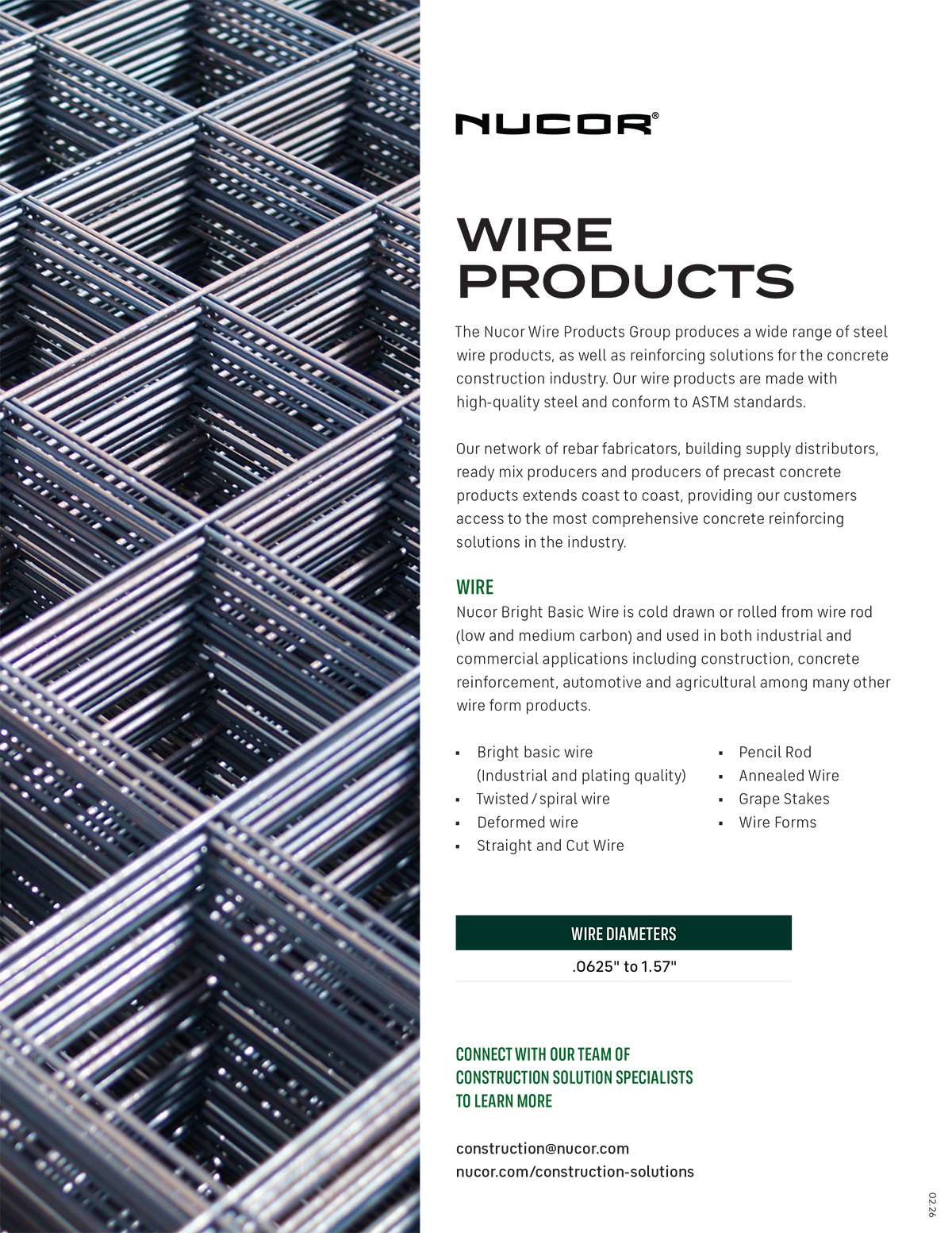 Wire & Wire Mesh Products Overview