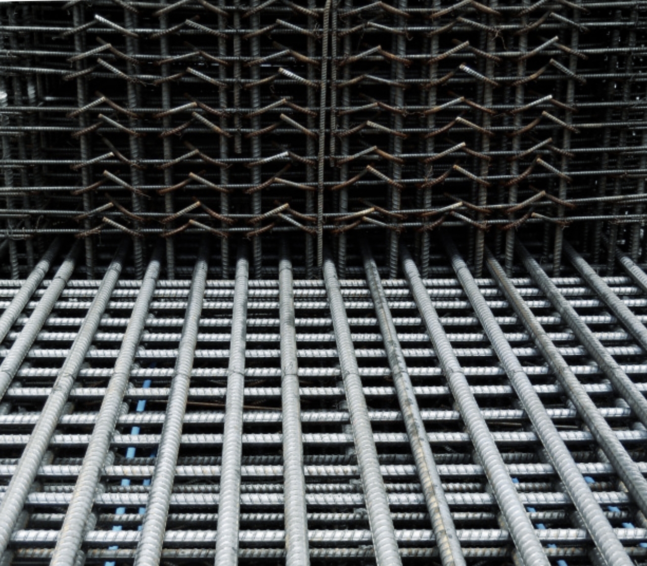 photo of Nucor fabricated rebar