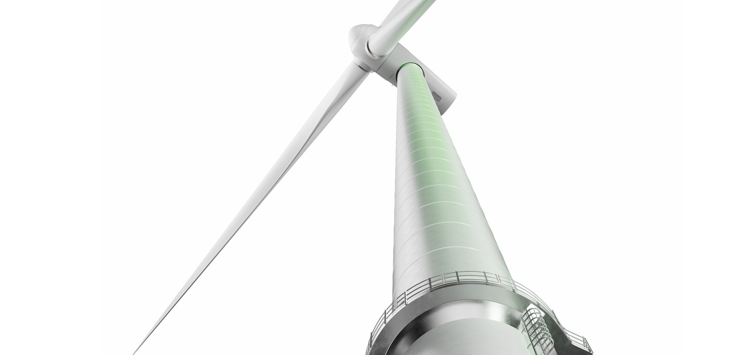 Steel made from recycled materials is decarbonizing offshore wind production Image